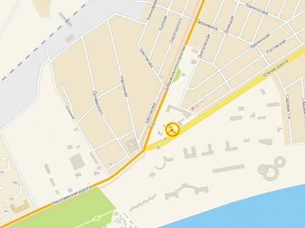 Билборд + в Одессе, 3x6  Південна дорога, 1, в центр, лівий схема