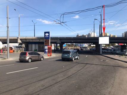 Бэклайт A в Днепр (Днепропетровск) Володимира Великого вул. (колиш. Плеханова вул.), Перед шляхопроводом, на зупинці фото 1