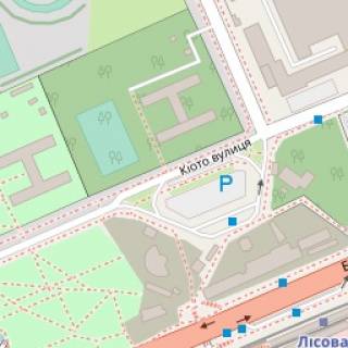 Бэклайт A в Киеве Броварський пр., ст.м. "Лісова", з центру схема