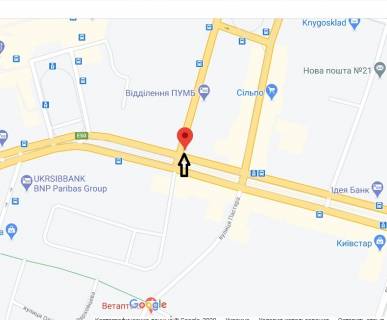 Ситилайт B в Днепр (Днепропетровск), 1.2х1.8  вул. Привокзальна - просп. Дмитра Яворницького (Карла Маркса) схема