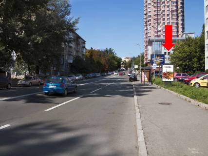 Ситилайт A в Киеве, 1.8x1.2  Кловський узвіз, 7, в сторону вул. Інститутської фото 1