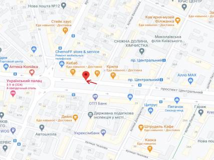 Ситилайт A в Николаеве Центральний просп. (Леніна просп.)., 70, другий схема