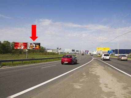 Билборд A в Киеве, 3x6  Траса Київ-Бориспіль, на розв''язці дороги від а/п Бориспіль в Київ фото 1