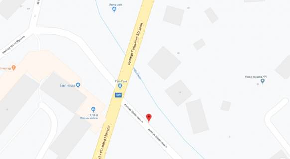 Билборд B в Надворной, 3х6  Мазепи- Визволення перехрестя ст.Б схема