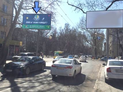 Билборд B в Одессе, 3x6  Шевченко пр. - Семінарська вул. - Пироговська вул., 7/9, з центру фото 1