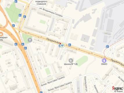 Призма A в Киеве Празька вул., 10, в сторону Алматинська вул. - 247603 схема
