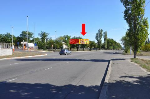 Билборд A в Николаеве, 3x6  Веселинівська вул., біля АЗС "Formula", в центр, права фото 1