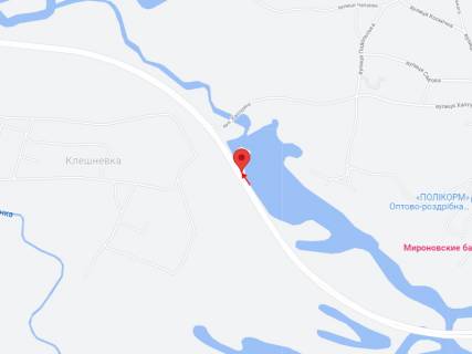 Білборд, Бігборд (Борд)  A у , Клешнівка (Клешнівка), 3x6  Автодорога Т-04-41, км 9+120, біля с. Клешнівка, праворуч, від м. Кам'янське схема