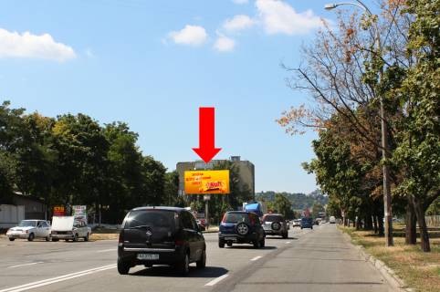 Билборд  в Киеве, 3x6  Березняківська вул., 25, в бік Дніпровської Набережної фото 1
