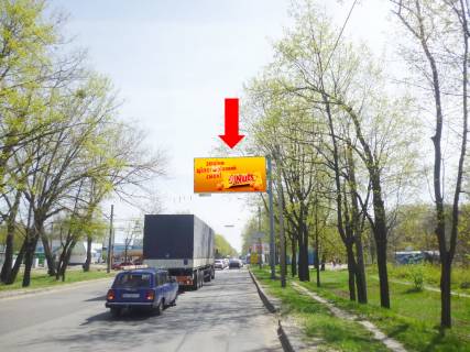 Билборд A в Харькове, 3x6  просп. Героїв Харкова (Московський). / пр. Архітектора Альошина (Орджонікідзе ), з центру фото 1