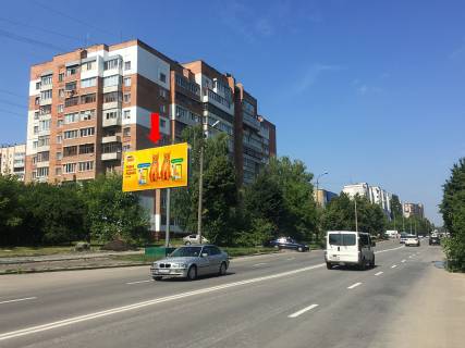 Білборд, Бігборд (Борд)   у Хмельницькому, 3x6  Прибузька вул., 22, в центр Фото 1