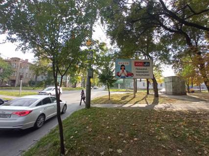 Билборд  в Днепр (Днепропетровск), 3x6  Бандери (кол. Шмідта) вул., 18 - Антоновича вул. (колиш. Свердлова ул.) фото 1