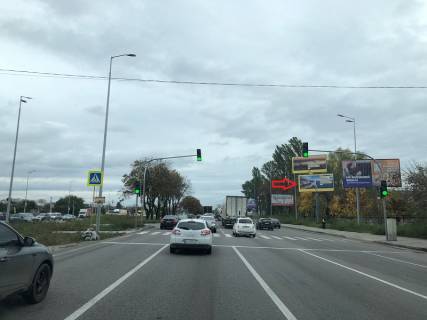 Билборд A в Киеве, 3x6  Кільцева дорога, перед АЗС "Shell", супермаркетами "Metro", "Епіцентр", нижній фото 1