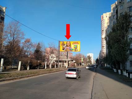 Білборд, Бігборд (Борд)   у Харкові, 3x6  Григорівське шосе (Комсомольське шосе), 57 - вул. Камська, в центр Фото 1