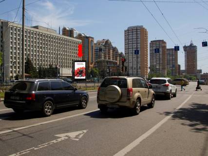Скроллер  в Киеве, 1.8x1.2  Українки бул., 24 / Алмазова вул. (колиш. Кутузова вул.), на світлофорі, до ст. м. "Печерська" - 445514 фото 1