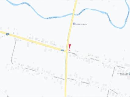 Білборд, Бігборд (Борд)   у Ладижині, 3x6  виїзд із міста, перехрестя, у бік Тростянця схема
