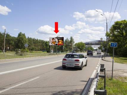 Білборд, Бігборд (Борд)   у Києві, 3x6  Столичне шосе - вул. Ліснича, в бік Конча-Заспи Фото 1