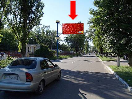 Билборд B в Кременчуге, 3x6  Республіканська вул., 65 / Манагарова вул., в центр фото 1