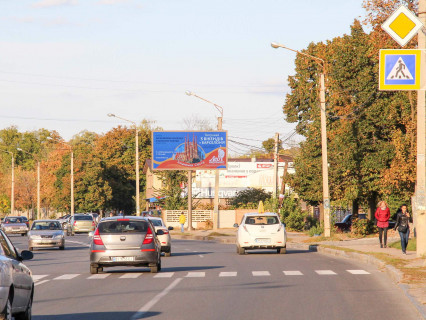 Билборд A в Харькове, 3x6  Шевченка вул., 164 - Ісаївська вул., з центру фото 1