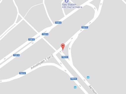 Билборд A в Каменское (Днепродзержинск), 6х3  Лівий берег, з'їзд з мосту схема