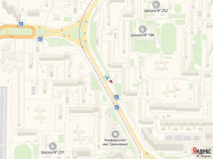 Prismatron, Prism A in Kyiv Gajdaj st., 4, v storonu Geroiv Dnipra av. - 228780 scheme