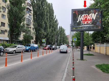 Беклайт A у Києві, 2.3x3.14  Новогоспітальная вул. (колиш. Щорса пер.), 24б, в сторону вул. Коновальця (колиш. Щорса вул.) Фото 1