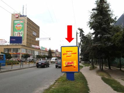 Сiтiлайт  у Житомирі, 1.8x1.2  Київська вул., 100, навпроти ТРЦ "Глобал", супермаркетів "Фокстрот", "Ельдорадо", "Comfy", "Караван" Фото 1