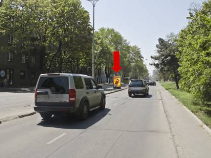 Сiтiлайт A у Одесі, 1.8x1.2  Лесі Українки просп. (Гагаріна просп.). / Шевченка пр., роздільник, №2, до Сегедської вул. Фото 1