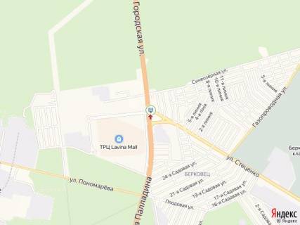 Скроллер A в Киеве Палладіна пр. - Стеценко вул., ТРЦ "Lavina Mall", супермаркети Novus, Ашан, в сторону Пуща Водиця - 214558 схема