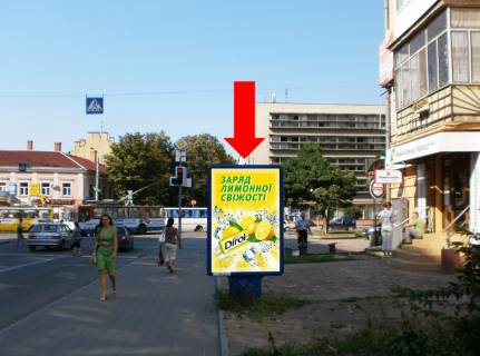 Ситилайт  в Ивано-Франковске, 1.8x1.2  Мельника вул. / Незалежності вул. фото 1
