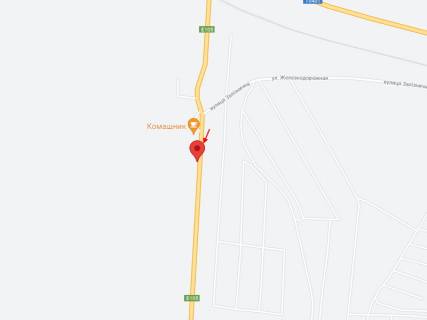 Билборд A в Хорошеве, 6х3  Автошлях Запоріжжя - Харків (М-18), розв'язка на м. Синельникове, біля АЗС УКРНАФТА, рух у бік м. Запоріжжя схема