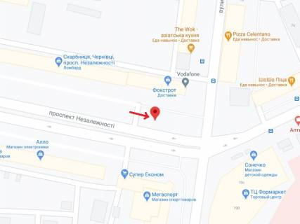 Scrolller, Scroll B in Chernivtsi Nezavisimosti av., 80 - 300119 scheme
