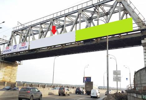 Нестандарт A в Киеве Набережно-Рибальська вул., Поворот на вул. Електриків, центральний. Вартість монтажу і демонтажу НЕ ВХОДИТЬ в вартість оренди і оплачується додатково. Подробиці у менеджерів. фото 1