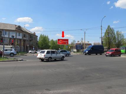 Призма  в Харькове, 3x6  Ахієзерів вул. (Халтуріна). - просп. Льва Ландау (50-річчя СРСР), на світлофорі в бік Салтівського шосе - 448883 фото 1