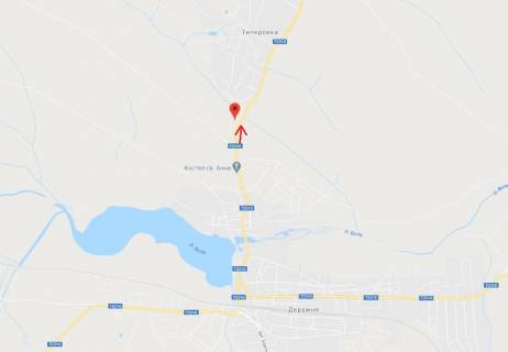 Билборд B в Гуте, 3x6  виїзд із міста схема