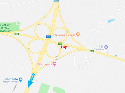 Билборд B в Харькове, 3x6  Курчатова пр. - Лозовеньківський пр., (8) схема