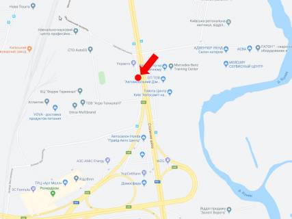 Призма  в Киеве, 3x6  Столичне шосе, 90, навпроти автосалонів "Укравто", Mercedes, Toyota, з центру - 446231 схема