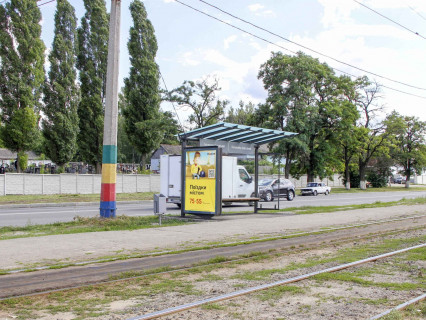 Ситилайт B в Харькове, 1.8x1.2  Павлова вул., 149, зупинка "Сонячний пров.", в центр фото 1