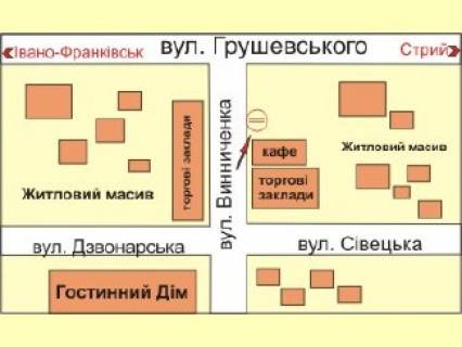 Білборд, Бігборд (Борд)   у Калуші, 3x6  Винниченка вул., 17 Фото 1