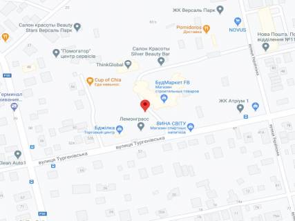Видеоборд A в Ирпене Тургенєвська вул., 50 А, аптека "Вітамін", прайс за ролик 10 сек 1 вихід/5 хвилин, на двосторонньому екрані, від 144 виходів на день. Розрахунок для інших параметрів трансляції уточнюйте у менеджера. - 301378 схема