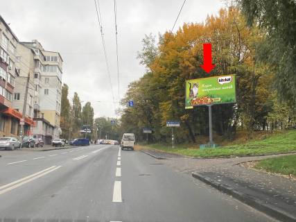 Билборд A в Хмельницком, 3x6  Степана Бандери (Маршала Рибалка) вул. / Миру пр., зупинка, біля магазину "Факел" фото 1