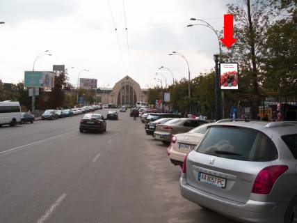 Ситилайт A в Киеве, 1.8x1.2  Петлюри вул., 25, біля автостанції "Київ", в сторону McDonald's, Центрального ж / д вокзалу фото 1