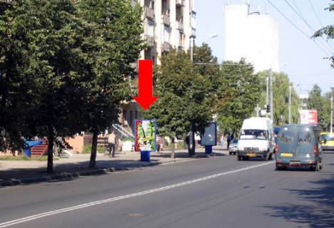 Ситилайт  в Житомире, 1.8x1.2  Київська вул., 75, біля Центру переказів, ломбарду "Благо" фото 1