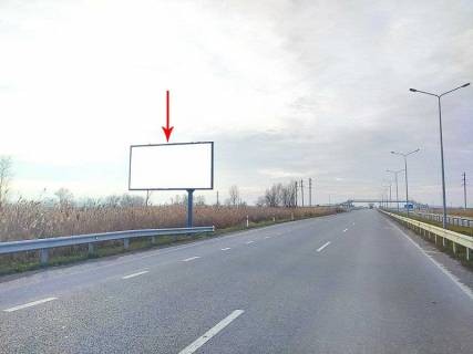 Билборд B в Петриковке, 3x6  Автодорога Т-04-41, Дніпро-Решетилівка, розв'язка на смт Петриківка, ліворуч фото 1