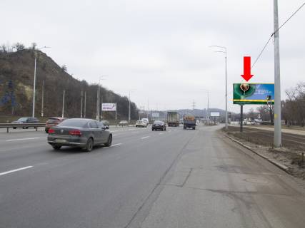 Билборд A в Киеве Столичное шоссе, возле АЗС "Glusco", 300 м до Южного моста, в центр фото 1