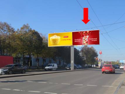 Билборд  в Одессе, 3x6  Ріхтера вул. (кол. Щорса вул.) / Радісна вул., 2/4, з боку Деревянка пл., роздільник, права фото 1