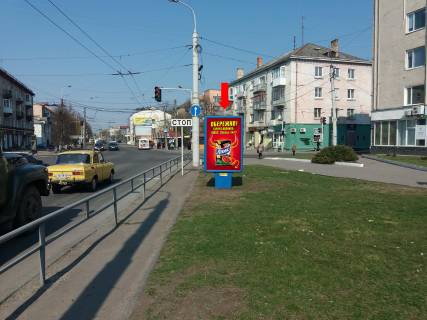 Ситилайт  в Луцке, 1.8x1.2  Ковельська вул. / Хмельницького вул., біля гастроному "Зося" фото 1