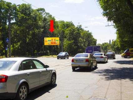 Билборд  в Киеве, 3x6  Відрадний пр., 30, навпроти - вул. Шепелєва, з центру фото 1