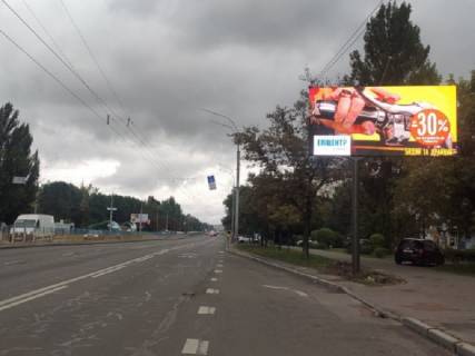 Видеоборд A у Києві Воскресенський (Перова б-р) проспект., 14 - Навої пр., в сторону Троєщини, прайс за трансляцію ролика 10 сек 1вихід/90 сек, з 0:00 до 23:59 - 380600 Фото 1