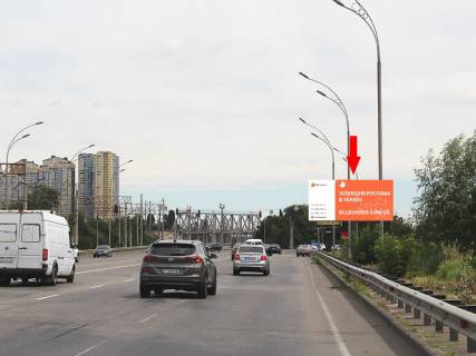 Billboard A in Kyiv, 3x6  Darnic'ke sose - av. Grigorenka, na svitlofori, z centru Photo 1